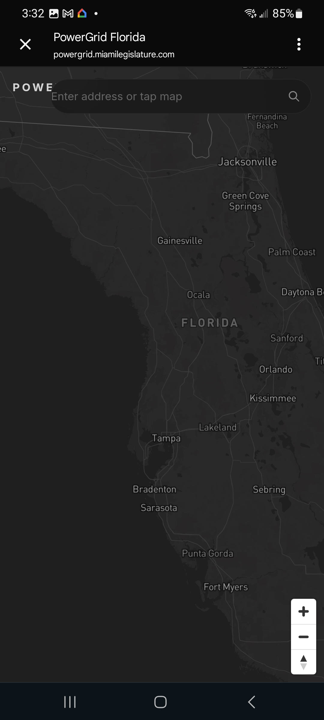 PowerGrid — your state map